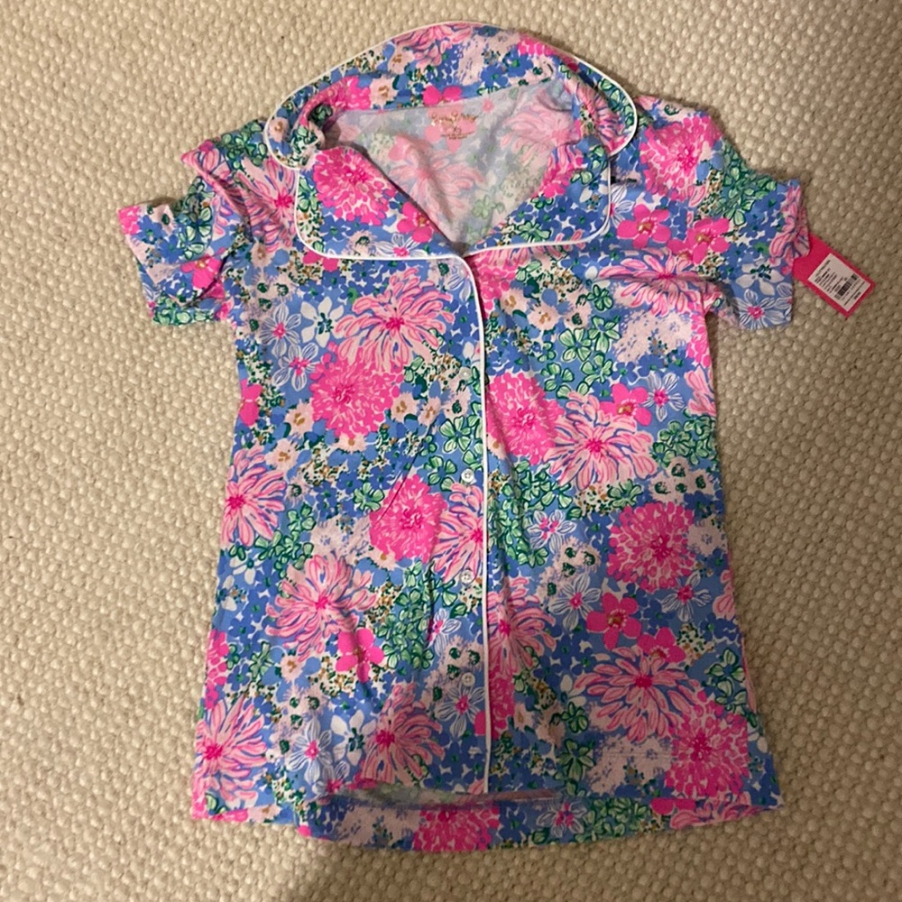 Lily Pulitzer pajama set